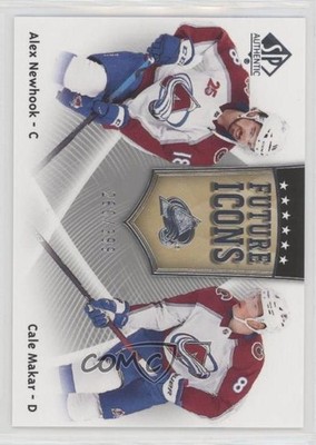 2021 SP Authentic Future Icons /399 Cale Makar Alex Newhook #FI-8 Rookie RC 0c3