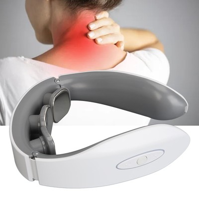 Neck Massager Multifunction Electric Pulse Deep Tissue Neck Massager with Heat