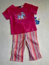 Vtg Y2K Blues Clues NOS Tee Nick Jr Viacom 4t Peri Cat Circo Capris