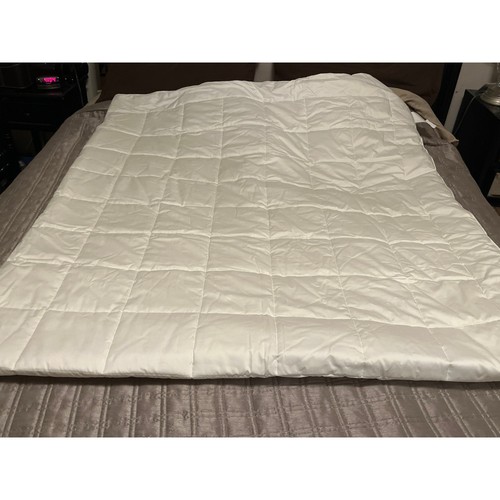 Inserto copripiumino matrimoniale bianco Cuddledown - Foto 1 di 7