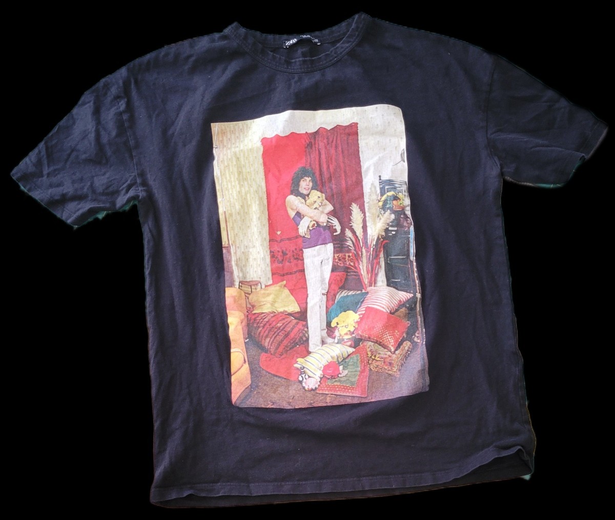 QUEEN Freddie Mercury ZARA TShirts Tシャツ ZARA FREDDIE MERCURY QUEEN Band Photoprint Tee Shirt Sz Small | eBay