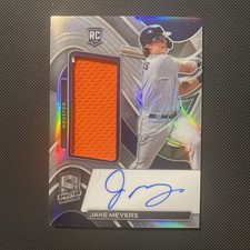 2022 Panini Chronicles Spectra JAKE MEYERS RC Jumbo Patch Auto 146/199