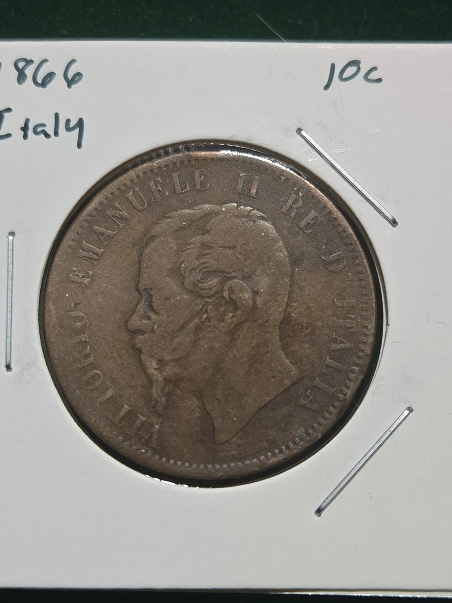 1866 Year Italian Coins (1861-Now) for sale | eBay