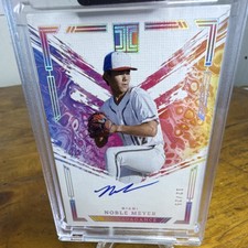 2024 Panini Impeccable - Extravagance Autographs Noble Meyer #EA-NM Holo Silver