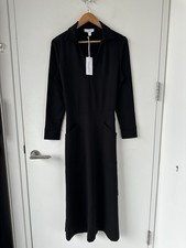 White label white company - jersey utility dress - black - Uk 6