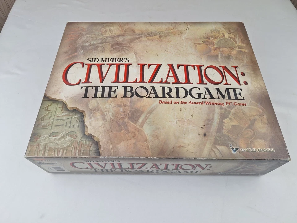 SID MEIER'S CIVILIZATION, Juego de Mesa, 2002, Sin Jugar, Parcialmente Sin Perforar Foto 2 de 4