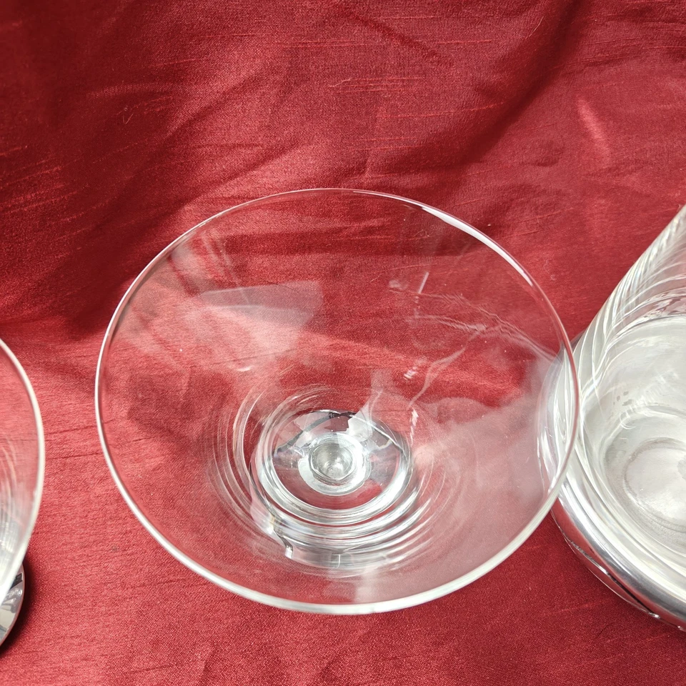 Vasos de Martini sin tallo Lenox Vibe de 4 piezas jarra y muddler con base de metal vajilla Foto 4 de 4