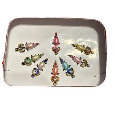 Indian Bollywood Bindi Body Jewel Self Adhesive, Crystal Forehead, Face Jewels