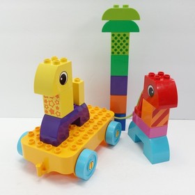 LEGO Duplo Toddler Build and Pull Along 10554 Starter Set Base Wheels Complete