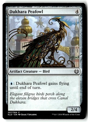 Dukhara Peafowl 207 Common Kaladesh Magic: The Gathering Lightly Played
