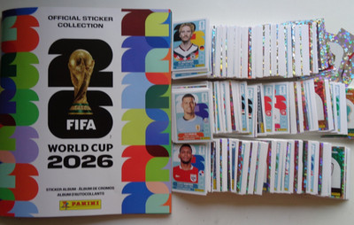 サッカーカード　panini.futeraなどまとめて約830枚 PANINI FIFA WORLD CUP 2026 - HARD ALBUM + Complete 980 STICKERS