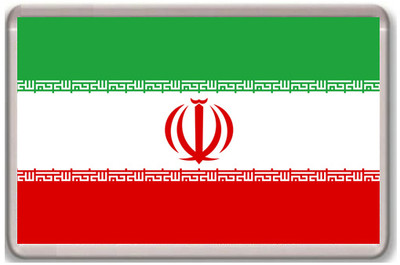 Iran Flag Fridge Magnet Souvenir Magnet Refrigerator