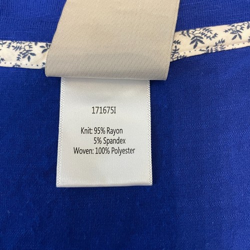 ANTHROPOLOGIE DOLAN LEFT COAST ROYAL BLUE HIGH LOW TUNIC DRESS XS - Picture 9 of 9