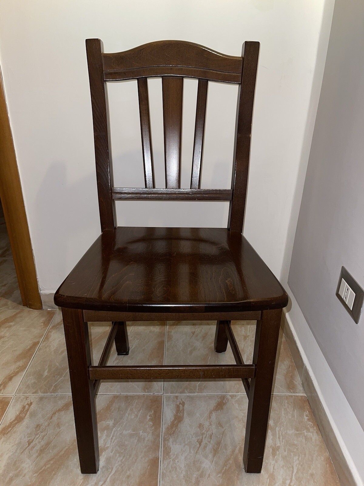 Set 6 Sedie Thonet Style in Legno Curvato - Ideale Bar e Cucina Vintage