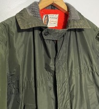 Vintage 50s 60s Penneys Jacket Parka Mens 38 Work Outdoor Fleece Thick Nylon