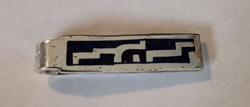 Krawattenklammer Sterlingsilber - Art Deco Motiv - evtl. Mexiko Herkunft