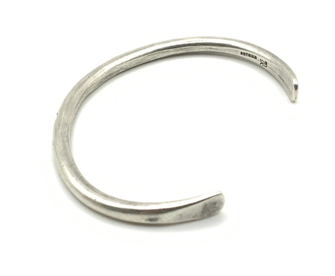 Designer Solid Sterling Silver ‘TRUST’ 7” Inspira… - image 3