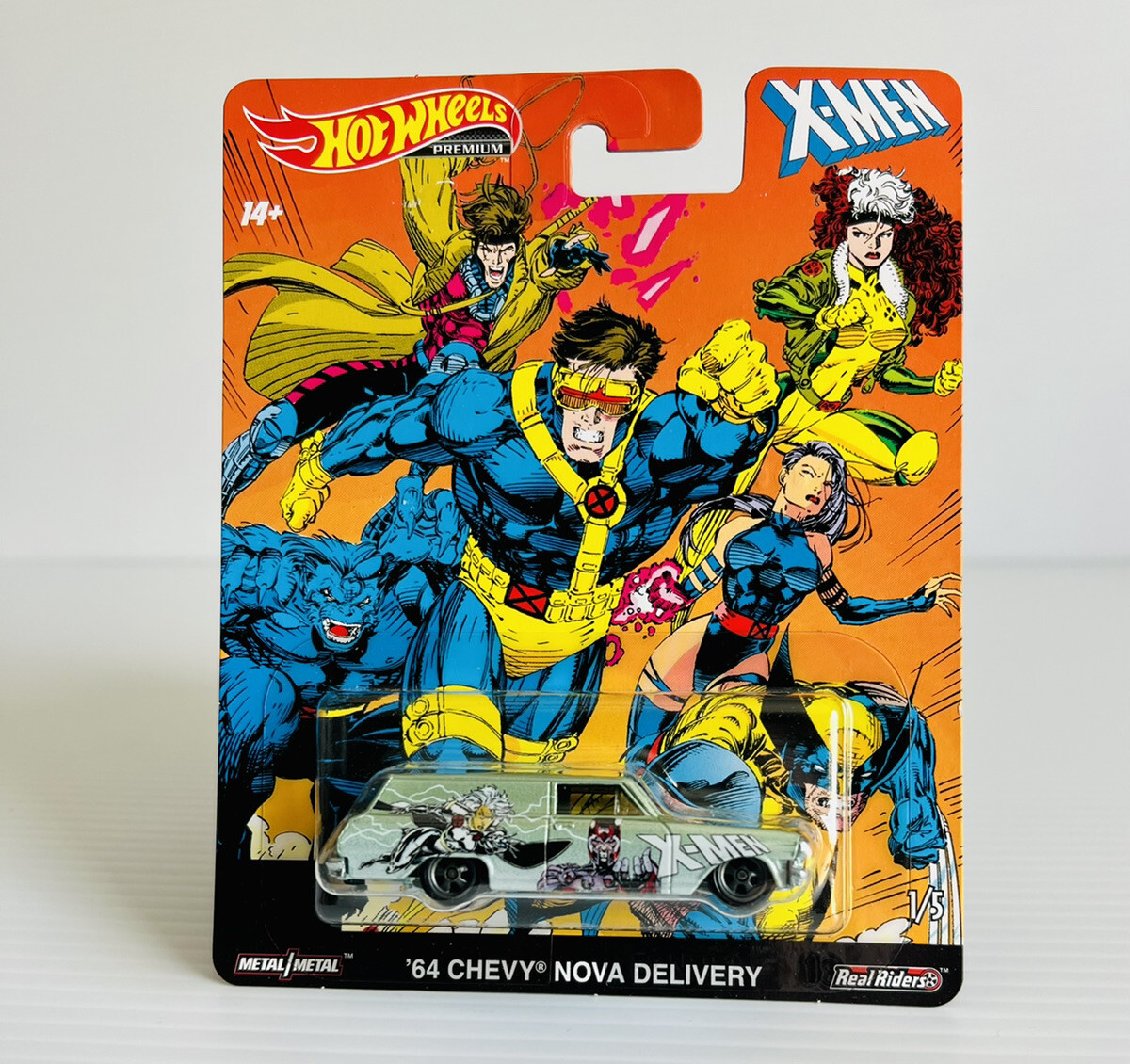 Hot Wheels X-Men - 64 Chevy Nova Delivery (modèle Loose Sans Boîte)
