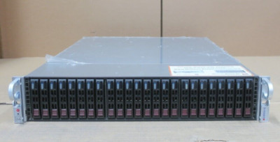 Supermicro CSE-216 2x 10C E5-2690v2 256GB RAM 24-Bay 9,6TB 2U Server X9DRi-F