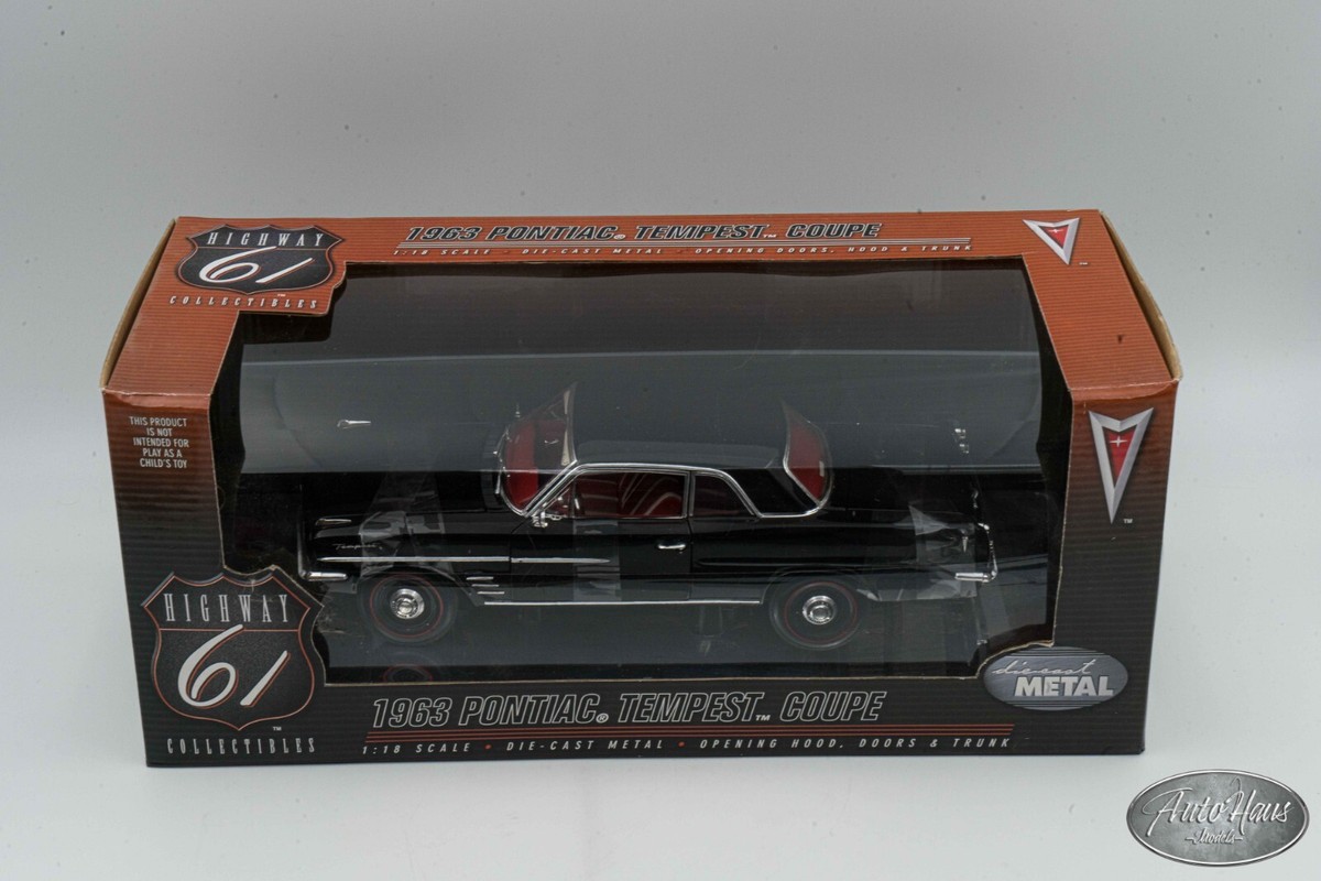 1/18 HIGHWAY61 ポンテアック テンペスト スーパーデューティ 1/18 Highway 61 1963 PONTIAC Tempest Coupe Black 🤝ALSO OPEN