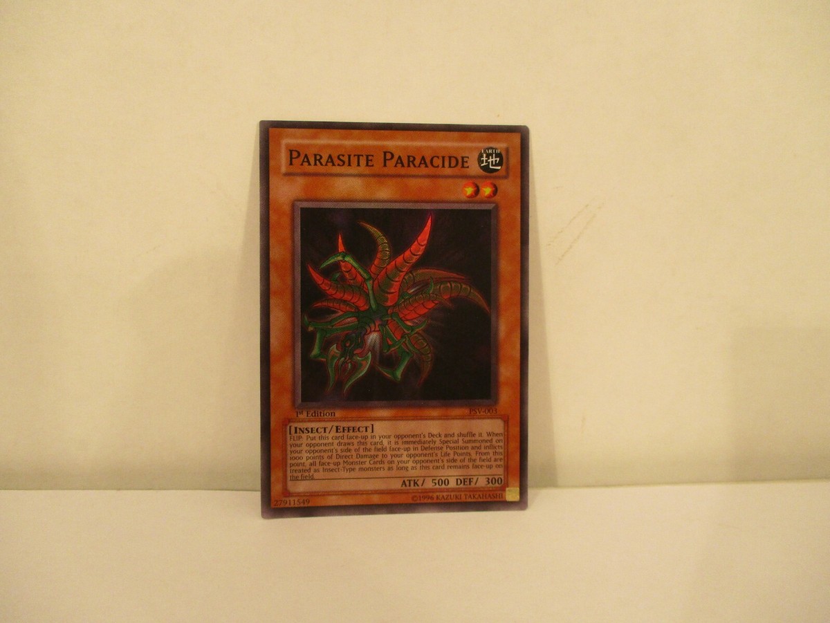 Parasite Paracide Holographic Yugioh Card | eBay Parasite Paracide Holographic Yugioh Card | eBay