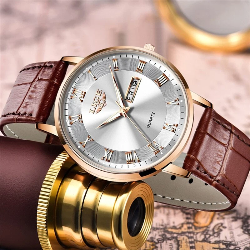 Women Watch Rose Gold Montre Femme Women Ultra thin Fashion Wrist