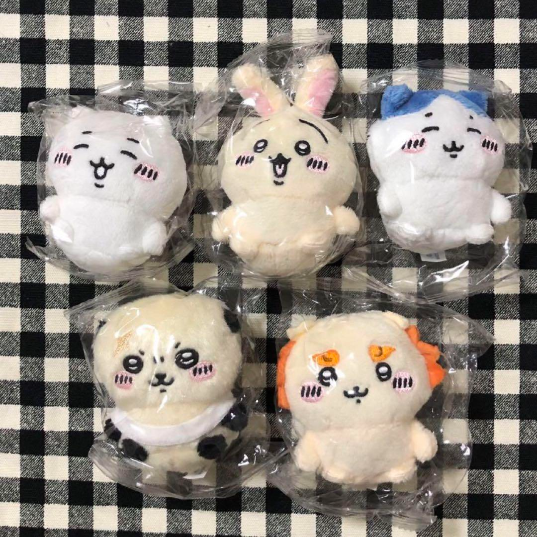 Chiikawa Sitting Plush Vol.2 All 5 types Comp set 5 Gashapon