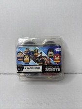 Handmade by Robots Knit Series: DC Comics Justice League 4 Pack Mini Egg Set New
