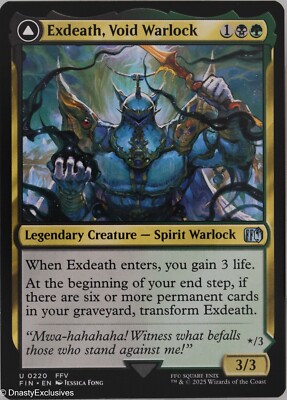 FINAL FANTASY   Exdeath, Void Warlock // Neo Exdeath, Dimension's End   Regular
