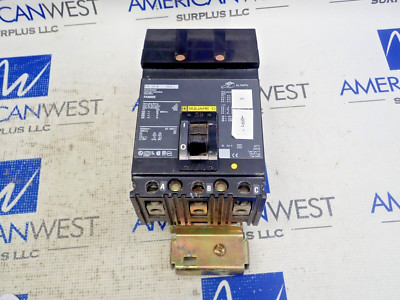 Square D FA36050 3 Pole 50 Amp 600 Volt 18kA@480V I-Line Circuit Breaker -Tested