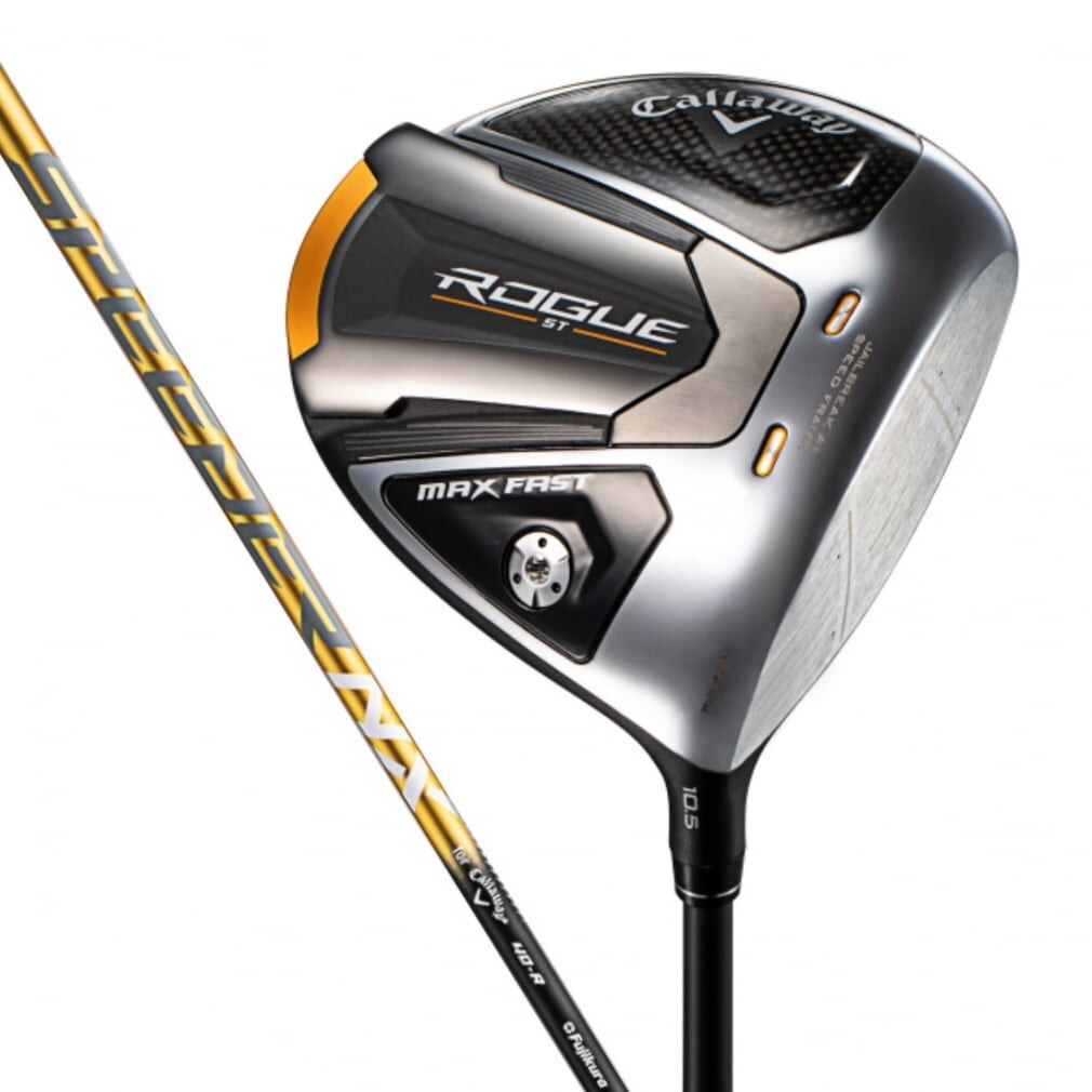 Callaway ROGUE ST MAX FAST Driver 10.5° with Speeder NX 40 Stiff Lightweight Shaft for Men