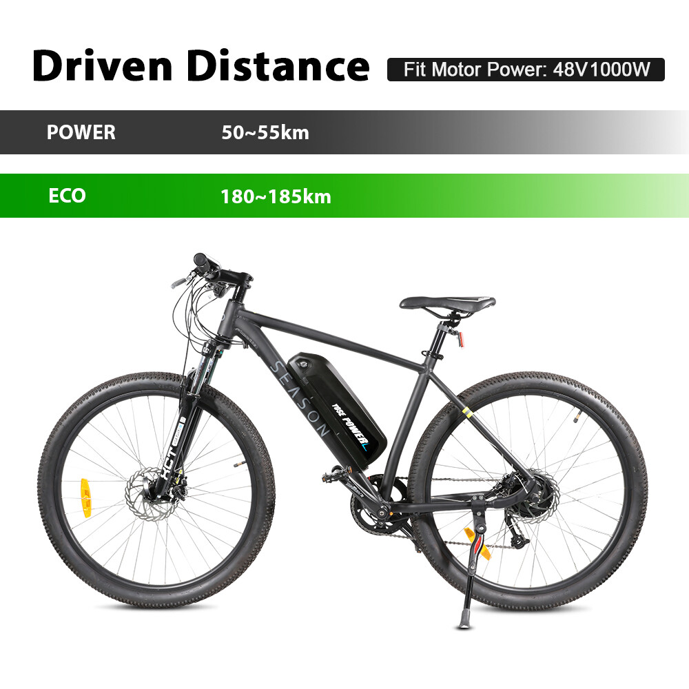 36V 48V E bike Battery 15Ah Hailong Lithium Ebike Battery for 250W