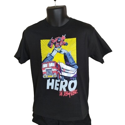 Transformers Kids Size: 16/18 Optimus Prime Hero in Disguise T-Shirt New