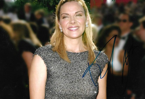 Kim Cattrall Autogramm signed 20x30 cm Bild