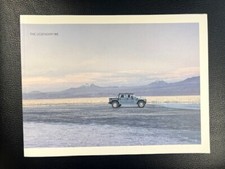 2003 HUMMER H1 DEALERSHIP BROCHURE---RARE---HARD TO FIND