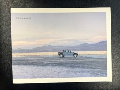 2003 HUMMER H1 DEALERSHIP BROCHURE---RARE---HARD TO FIND