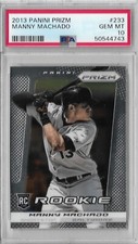 MANNY MACHADO RC PSA 10 GEM MINT 2013 PANINI PRIZM ROOKIE CARD #233 S. D. PADRES
