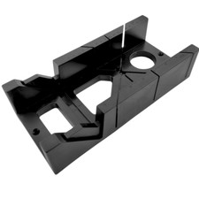 Angle Cutting Block Box Mitre Carpenter Hand Tool DIY Saw Accessory Plastic 12"