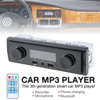 Bluetooth Car Stereo Audio In Dash Fm Aux Input Receiver Usb Mp3