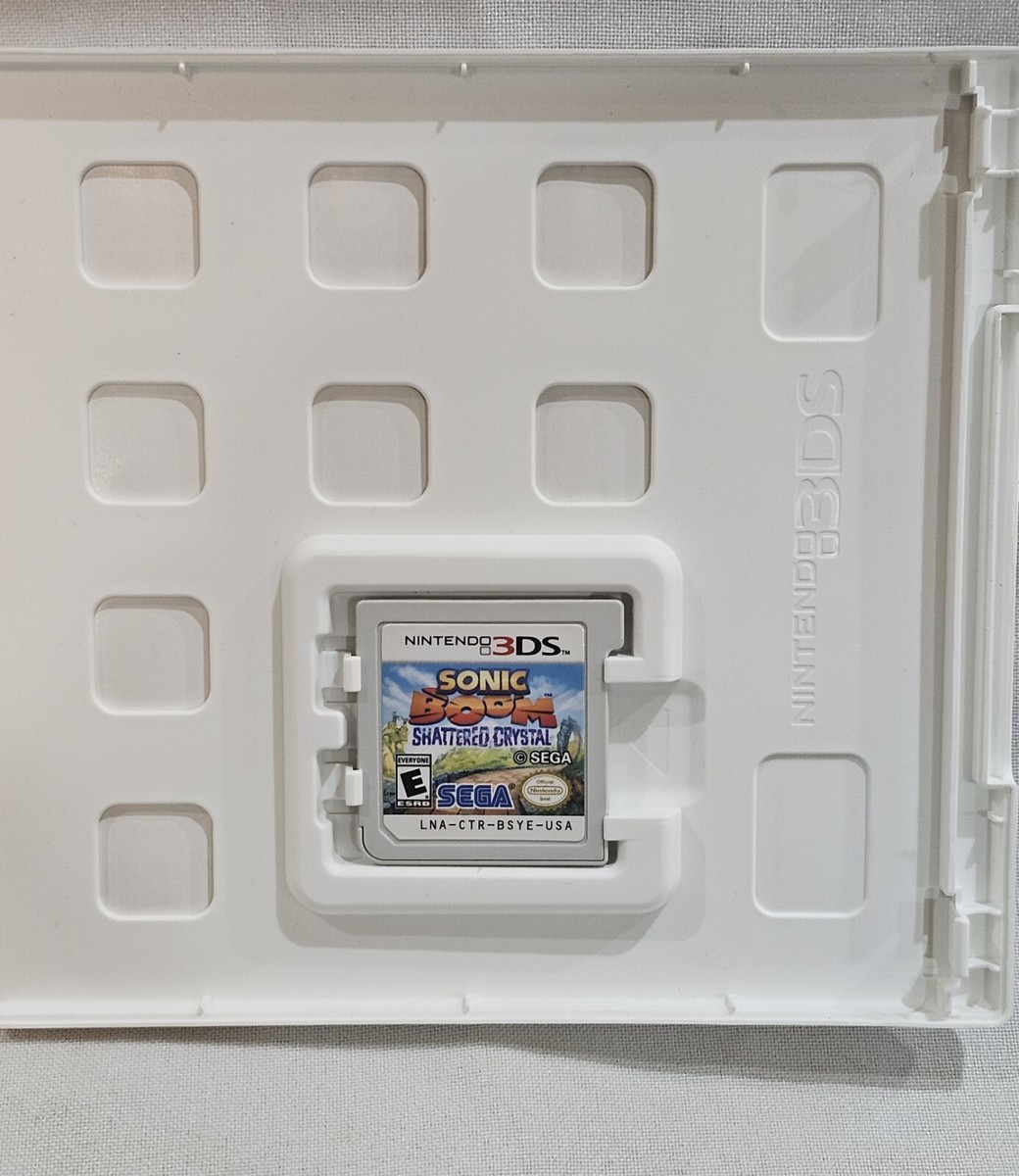 SEGASONIC ブリスター Sega Sonic Boom: Shattered Crystal (Nintendo 3DS, 2014
