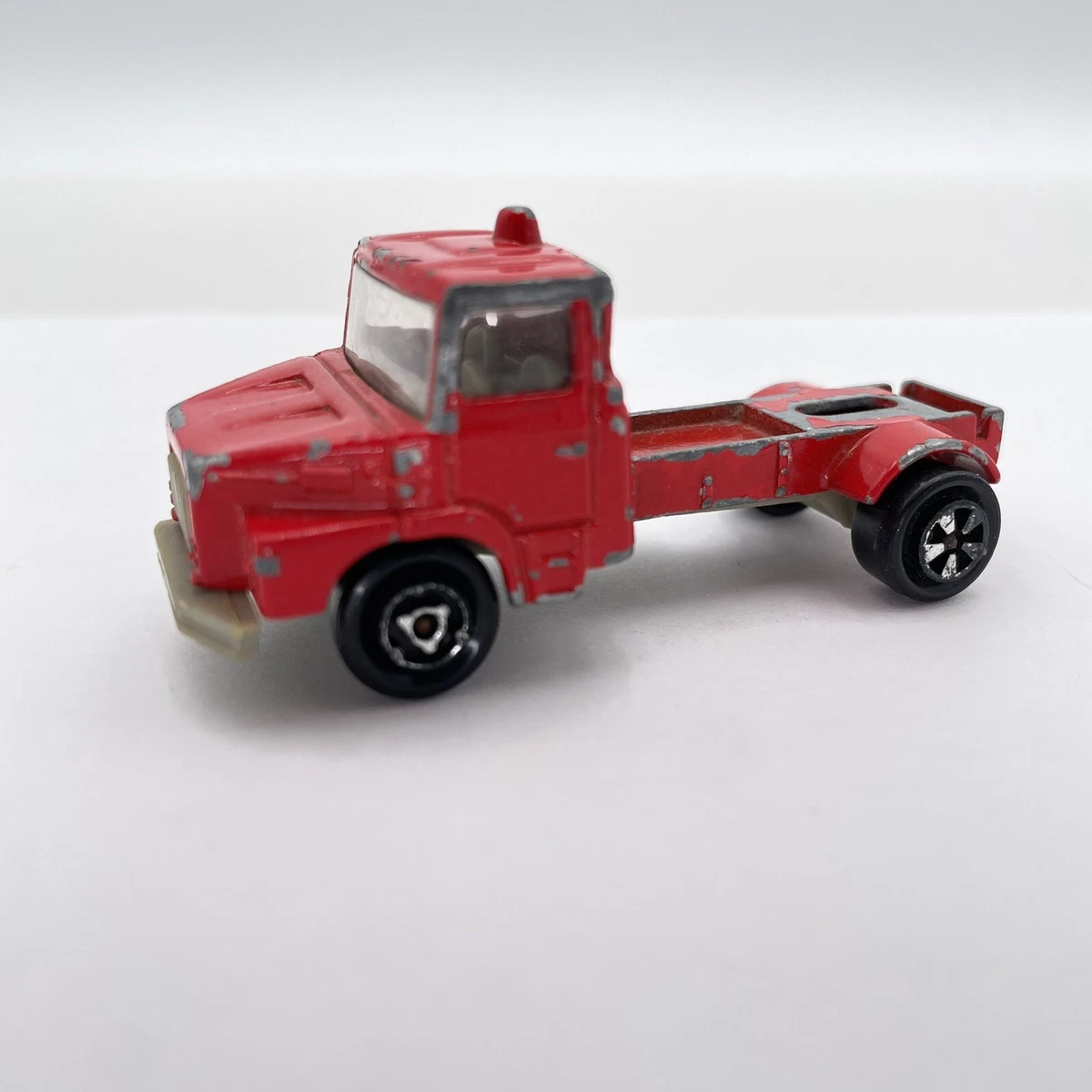 Majorette Promo Texaco 1980 : Camion Scania Benne Version Belgique