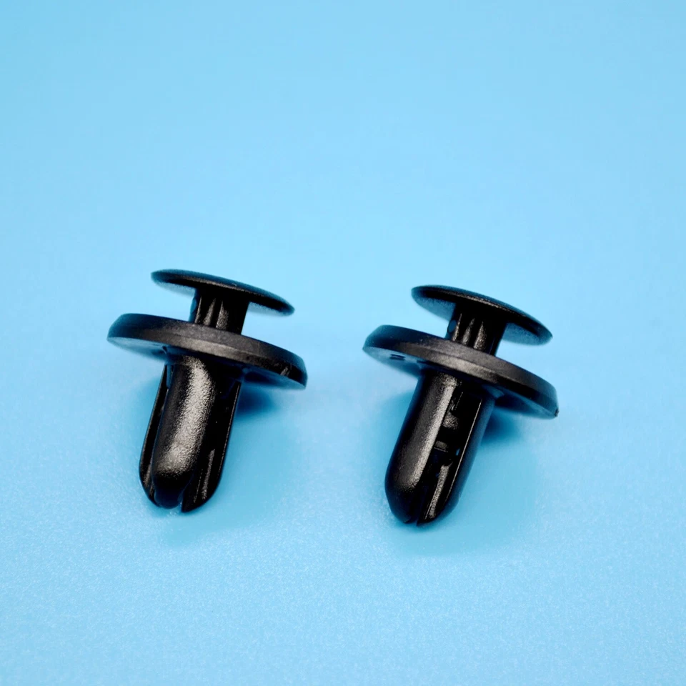 10 piezas clips de revestimiento de guardabarros reparación tornillos remachables parachoques para Subaru Mitsubishi Galant Foto 2 de 4