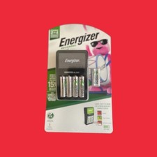 Energizer Battery Charger 4 AA and 2 AAA Rechargeable Batteries Kit SHIPS FAST