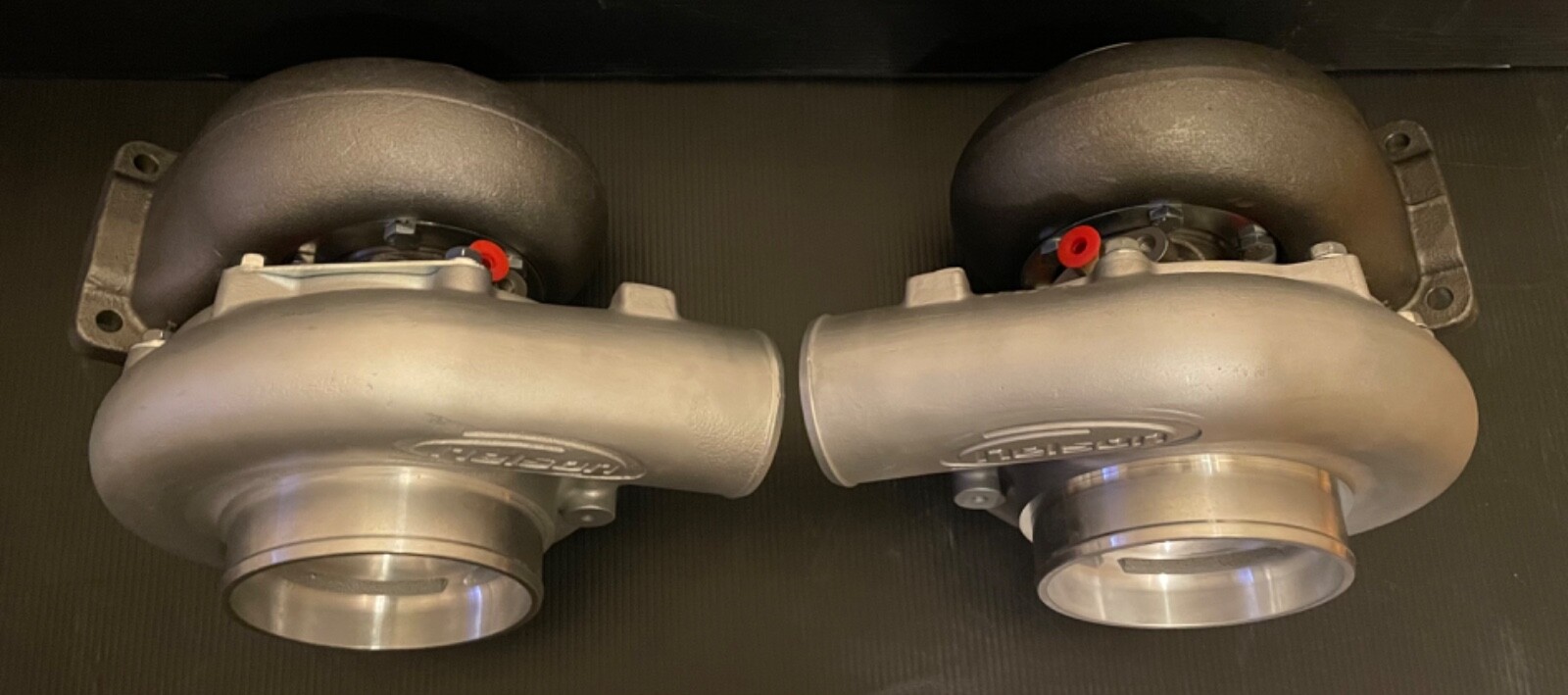 Nelson Racing Engine Mirror Image Ball Bearing Turbos 1100HP rated each