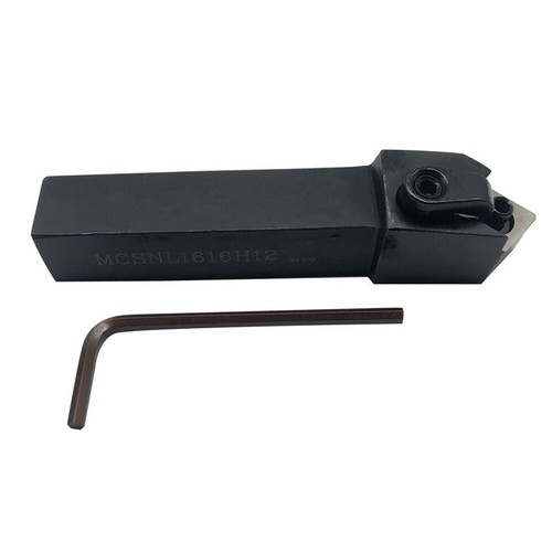 1 PIEZA MCSNR1616H12 torno soporte para herramienta de torneado externo + 10 PIEZAS inserto CNMG120404-MA - Imagen 2 de 5