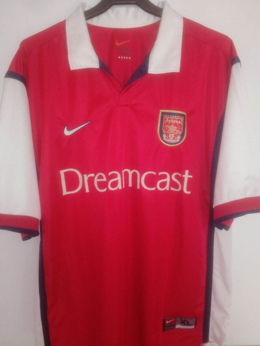ARSENAL 1999-2000 Dreamcast camiseta shirt trikot maillot ARSENAL 1999-2000 Dreamcast camiseta shirt trikot maillot