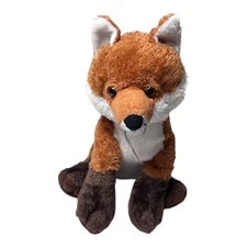 FIESTA Toys Red Fox Plush Realistic Stuffed Soft Animal Toy 15.5” (A63844)