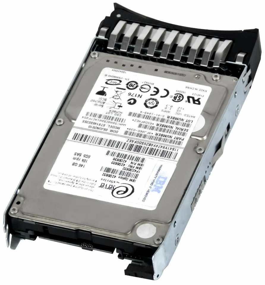 Disco Rigido IBM 42D0633 42D0636 146GB 10000U/Min SAS-2 2.5'' Pollici - Immagine 3 di 3