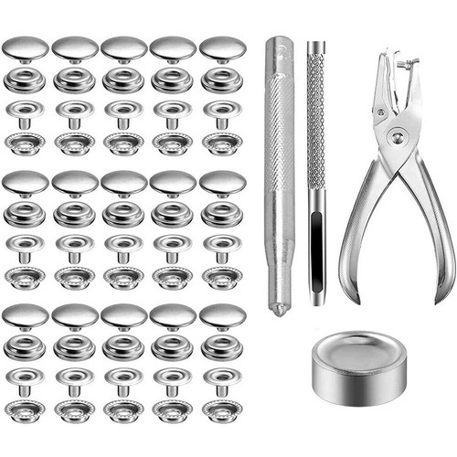 Button Fastener Snap Fastener Kit Accessories Leather Craft Marine Grade - Picture 18 of 19