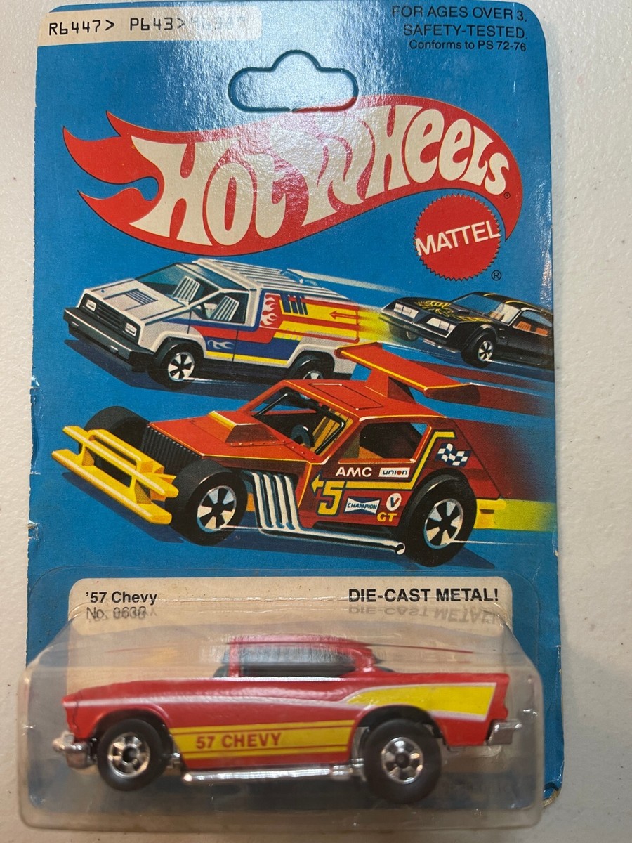 Lot of 5 Vintage 1979 Hot Wheels RED 57 CHEVY #9638 Hong Kong | eBay
